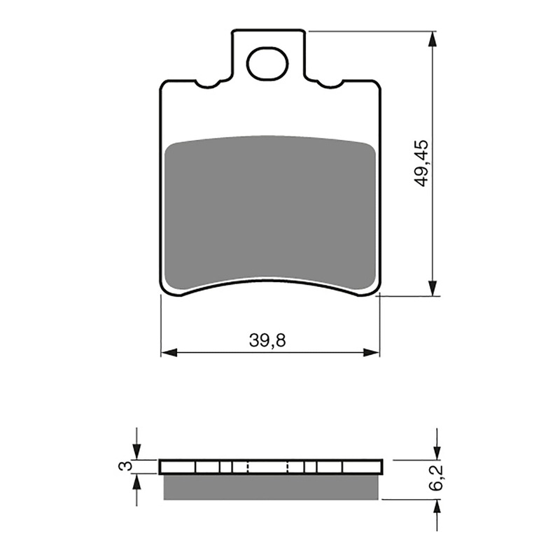 GOLDfren Brake Pads Sintered Sports GF098 - S3 ( PH172 )