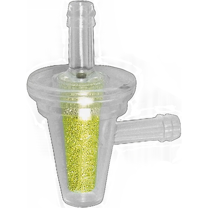 707 90 DEGREE MOTO GOLD FILTER 1/4"