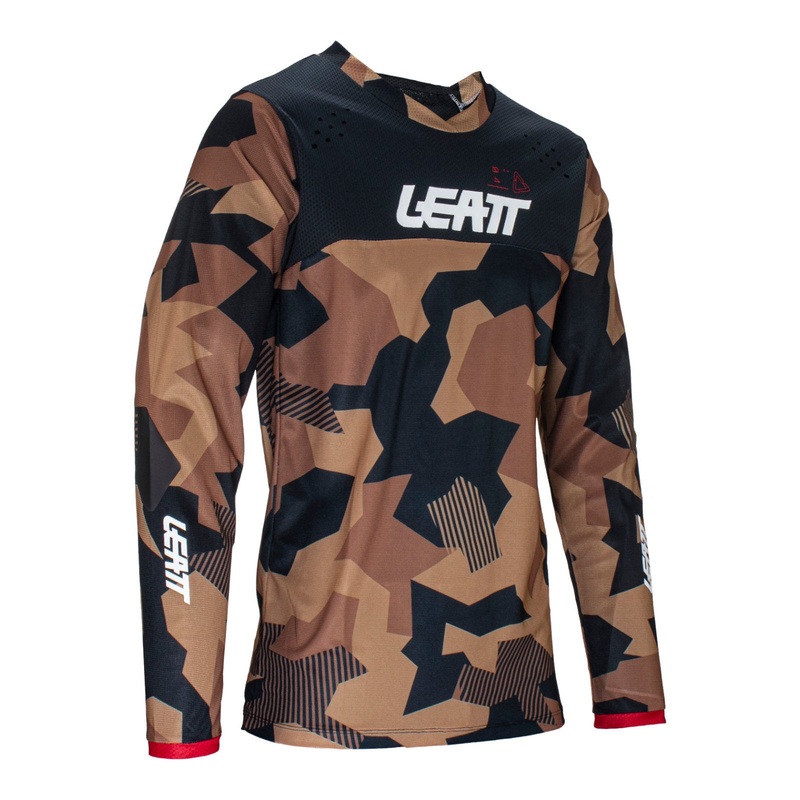 Leatt 2025 4.5 Enduro Jersey - Stone