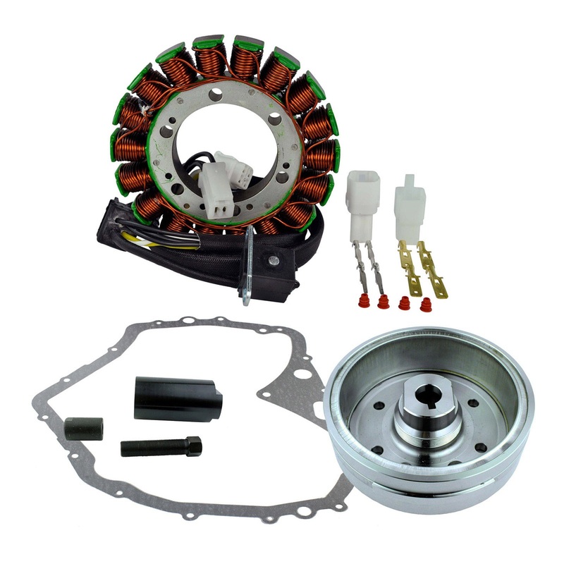 Improved Flywheel + Puller + Stator + Gasket  Suzuki LTF400 (RM2302)
