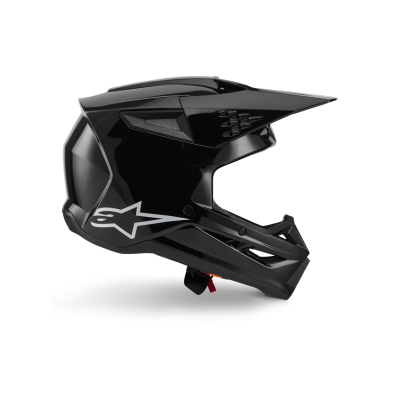 ALPINESTARS SM3 SOLID HELMET ECE06/DOT - BLACK GLOSSY