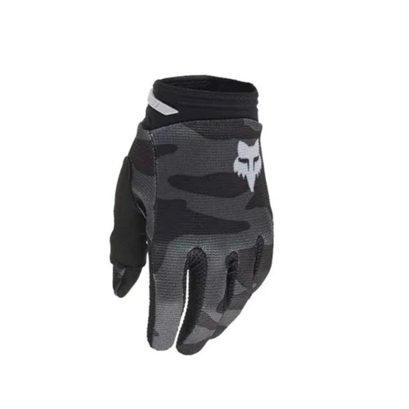 FOX YOUTH 180 BNKR GLOVE BLACK/CAMO