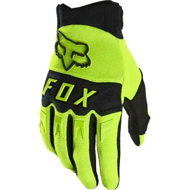 FOX DIRTPAW GLOVE FLURO YELLOW