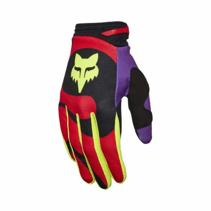 FOX 180 EMOTION GLOVE FLO RED