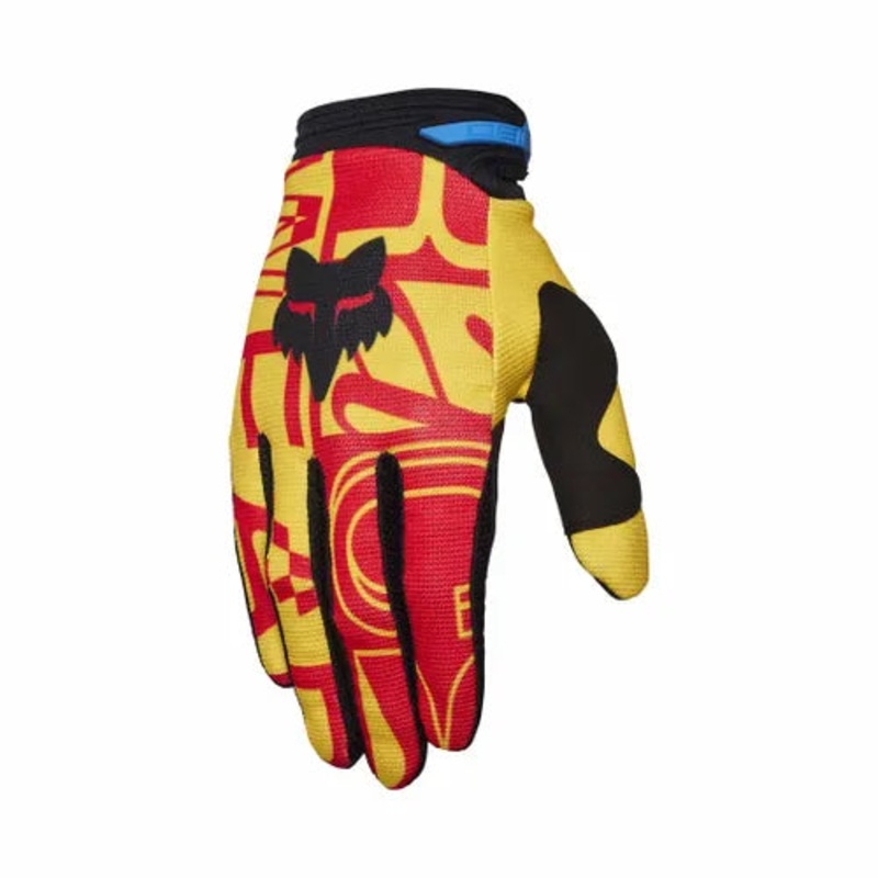 FOX 180 RACE SPEC GLOVE PALE YELLOW