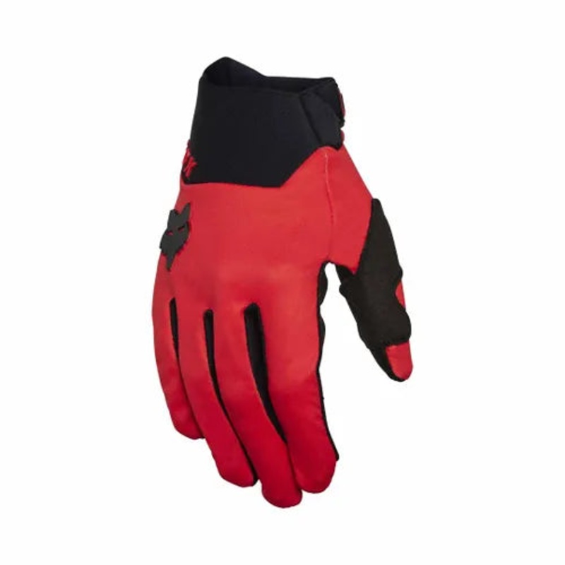 FOX DEFEND WIND OFFROAD GLOVE FLO RED