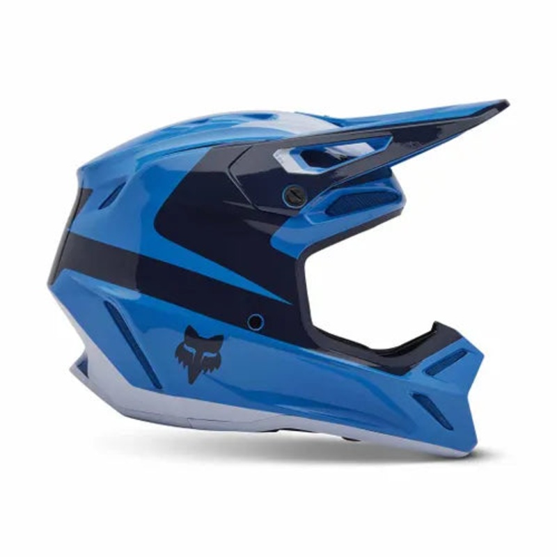 FOX V3 DIVIDER HELMET - TRU BLUE