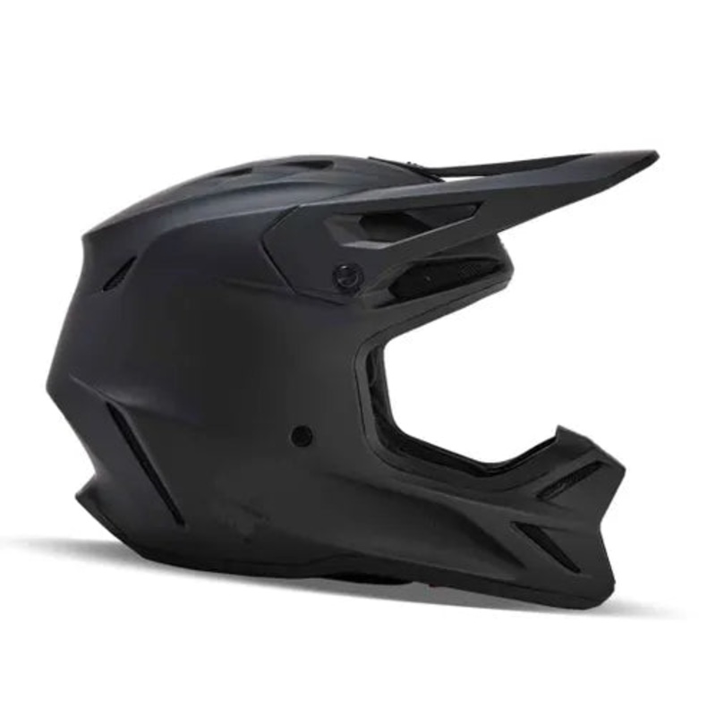 FOX V3 SOLID HELMET - BLACK