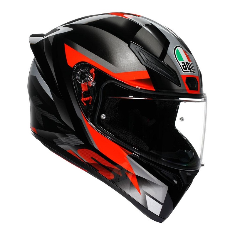 AGV K1 S - FASTLAP BLACK/GREY/RED