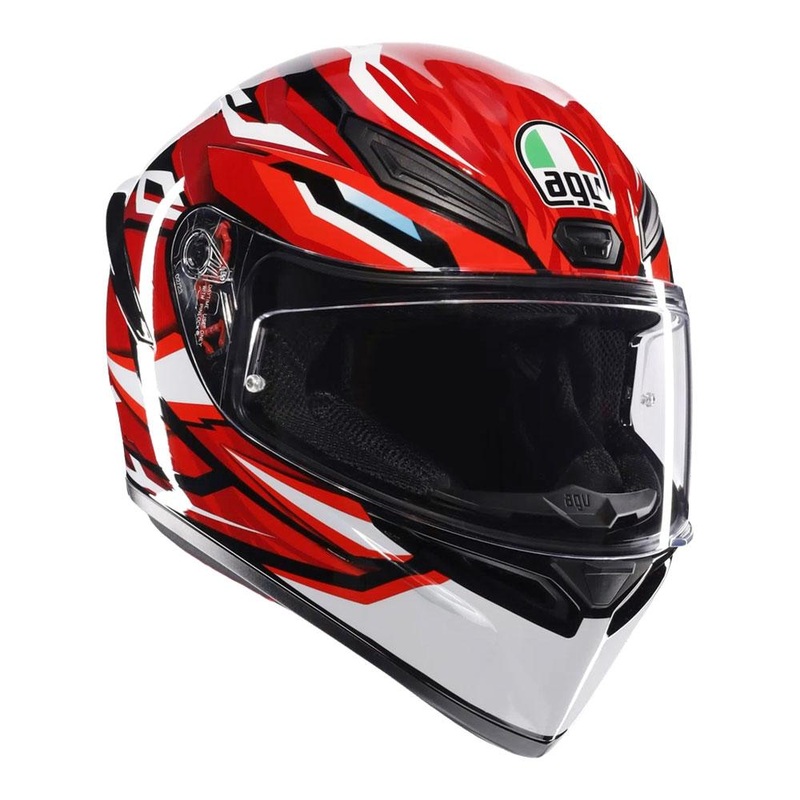 AGV K1 S - LION BLACK/RED/WHITE