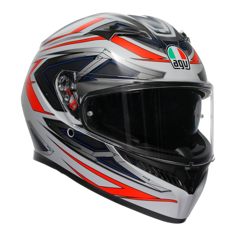 AGV K3 - SPACE WHITE/RED/FLUO