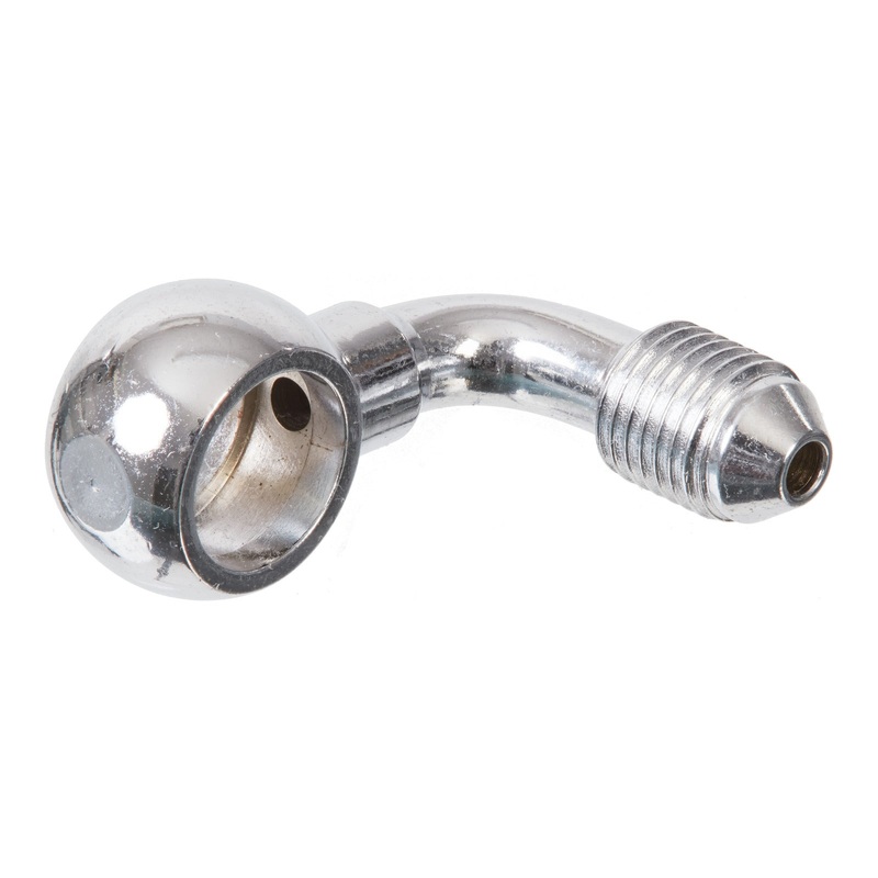 Whites Brake - 11mm (7/16") Banjo - 90 Chrome Steel