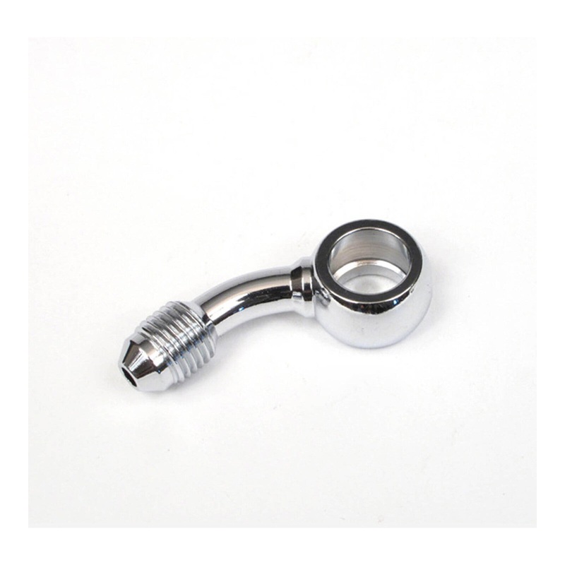 Whites Brake - 10mm Banjo - 45@90 - Chrome Steel